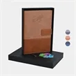 TiTUS® A5 Velveteen Notebook - PU Buckle,Bookmark & Gift Box