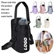 Water Bottle Carrier Strap Bag with Pocket for Storage