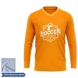 Birdseye Mesh Long Sleeve Soccer Jersey Sublimation 160G