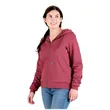 Berne Womens Heritage Fleece-Line Full zip Hooded Sweatshirt