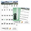 Products Big Numbers Appointment Calendar - Stapled