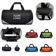 Customizable leisure gym bags can come with company logos