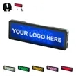 Rechargeable Led Name Tag Badge