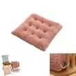 Soft Plush Chair Pads with Ties