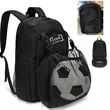 Waterproof Sports Backpack With Ball Compartment