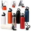 Stainless Steel Thermos w/ Magnetic Phone Stand