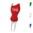 Contour golf divot repair tool