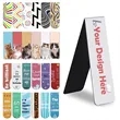 Students teachers reading page clip custom magnetic bookmark