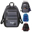 600D Waterproof Backpack With 2 Water Bottle Pocket