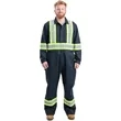 Berne Apparel Safety Striped Gasket Unlined Coverall