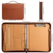PU Leather Business Portfolio with Notepad and Calculator