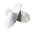 Non-slip Disposable Hotel Fleece Slippers