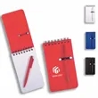 Office portable mini pocket spiral jotter notebook with pen
