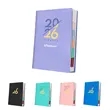 Pocket Planner Leather Cover Daily Task Organizer Notebook