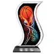 Acrylic Trophy Curve Shape