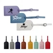 Thickened PU leather flip luggage tag