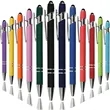 Metallic Click Stylus Ballpoint Pen