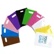 Colored Plastic Shopping Bag with Die Cut Handle