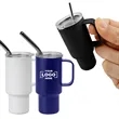 Mini Double-Wall Stainless Straw Cup - 2oz