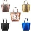 New Castle Non-Woven Metallic Tote Bags