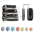 3 PCS Set Luggage Organizer Or Compression Packing Cube Bag