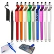 Multifunctional 3 In 1 Capacitive Stylus Ballpoint Pens