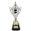 24" Premium Rome Style Silver Metal Cup Trophy