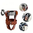 Outdoor Leather Bicycle Water Bottle Rack