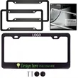 Universal Aluminum Tag Frame for Vehicle License Plates