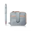 SHEAFFER® Pearlised Gradient Ballpoint Pen w/ Leather Wallet