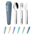 Portable Travel Utensils with silicone Case