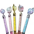 Globe crystal Twist Action Ballpoint Pen