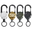 Multifunctional retractable wire rope anti-lost keychain