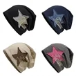 Autumn and winter star pattern pure cotton knitted toe cap