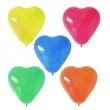 Custom 10" Heart-Shaped Latex Party Balloons