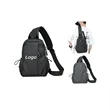 Water-Resistant Nylon Casual Chest Bag