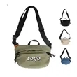 Unisex Adjustable Nylon Sport Crossbody Bag
