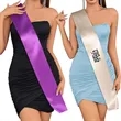 Custom Satin Sash For Party Decorations