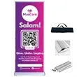 Premium Retractable Banner Stand 33"x79"