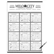 Triumph® Calendars Black & White Span-A-Year Laminated w/...