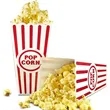Plastic Popcorn Tubs