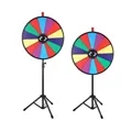 24" Color Prize Wheel , Folding Tripod Floor Stand