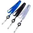 3/4" DYE-SUBLIMATED LANYARD W/RETRACTABLE BADGE REEL COMBO &