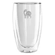 15 oz Double Wall Glass Tumbler