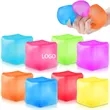 Translucent Squishy Cube Stress Reliever Toy