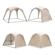 CAMPSHADE CUSTOM POP-UP TENT W/ CUSTOMIZED OPTIONAL CURTAIN