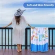 390GSM SUBLIMATED WAFFLE BEACH TOWEL