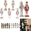 4.72" Nutcracker Christmas Wooden Ornaments