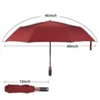 46" ARC AUTO-OPEN COMPACT FOLDING UMBRELLA