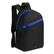 COLOR ZIPPERED STRIPE DAILY BACKPACK